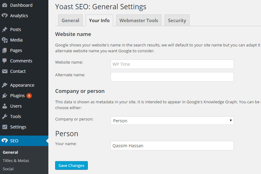 wordpress seo by yoast