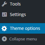 Add Options Page To WordPress Theme