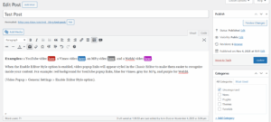 After creating popups