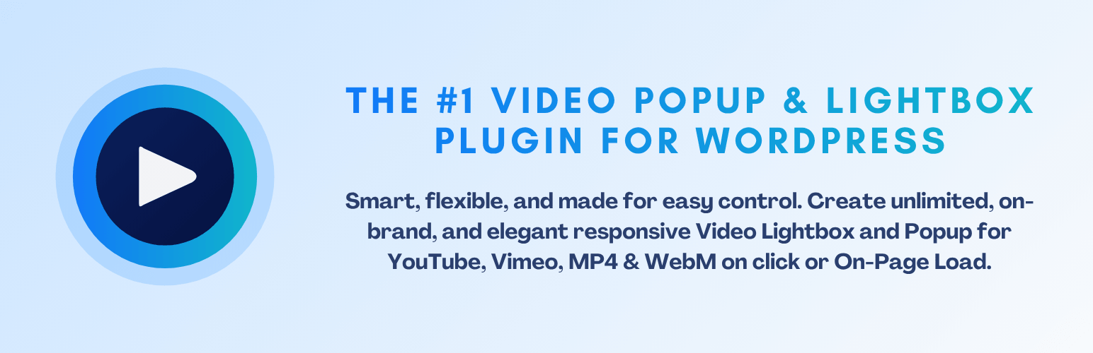 Video Popup & Lightbox Plugin for WordPress