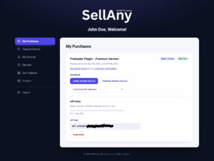 Before activating API key